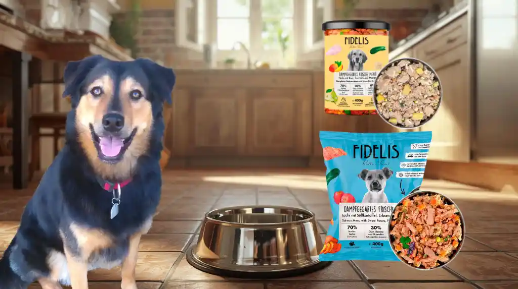 Dog food test: “Fresh Menus” from Fidelis
