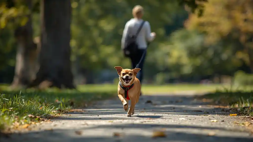 Owner is liable after being frightened by dog