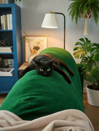 Illustration of the article: 15 photos of crazy cats and dogs assuming their unusual postures