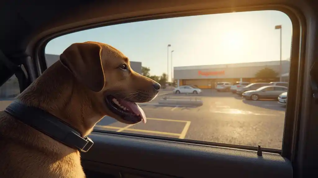 Heat trap car: Danger to life for dogs