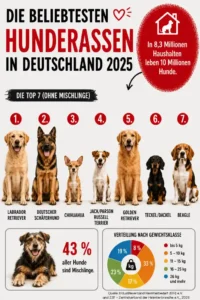 Popular dog breeds 2025