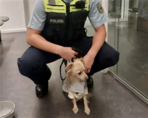 Four-legged friends in the Bremen Federal Police station