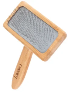 Zooplus - kooa slicker brush made of bamboo