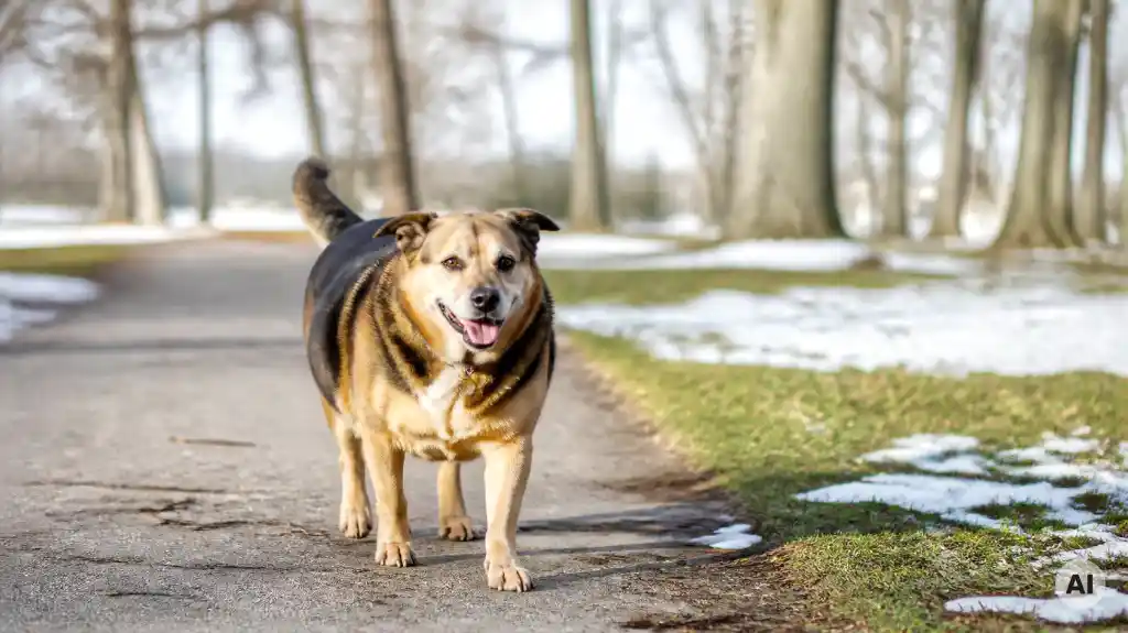 Obesity in dogs: winter fur or winter fat?