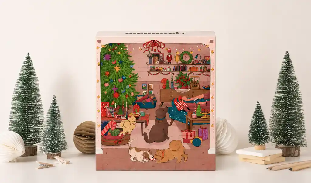 A celebration for dogs: the Advent calendar from mammaly